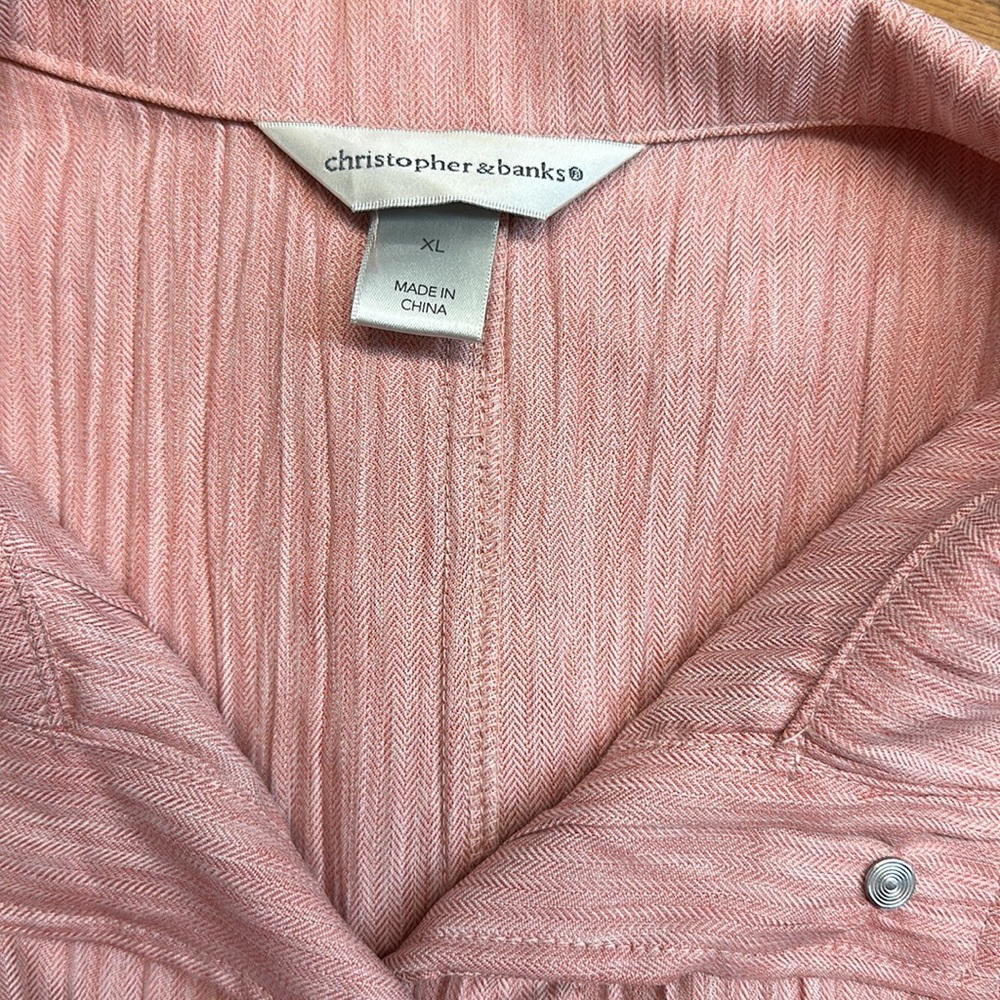 Christopher & Banks xl vest - Picture 6 of 6